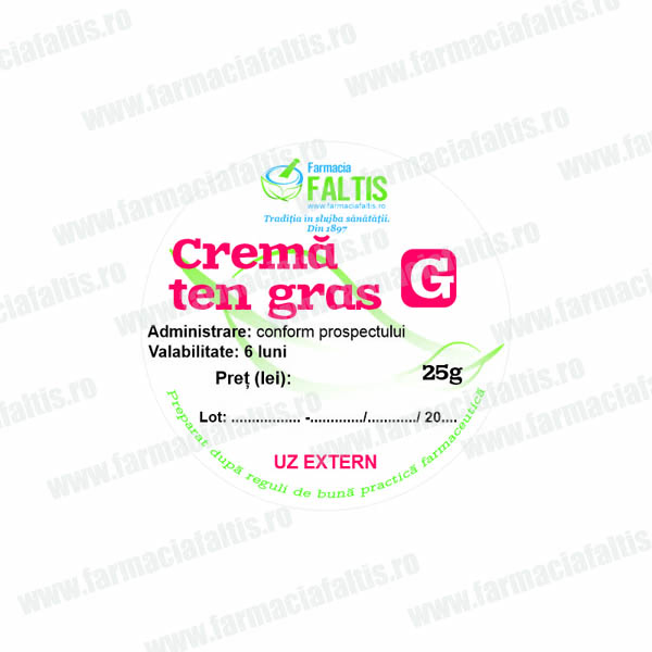Crema G ten gras rotunda_eticheta